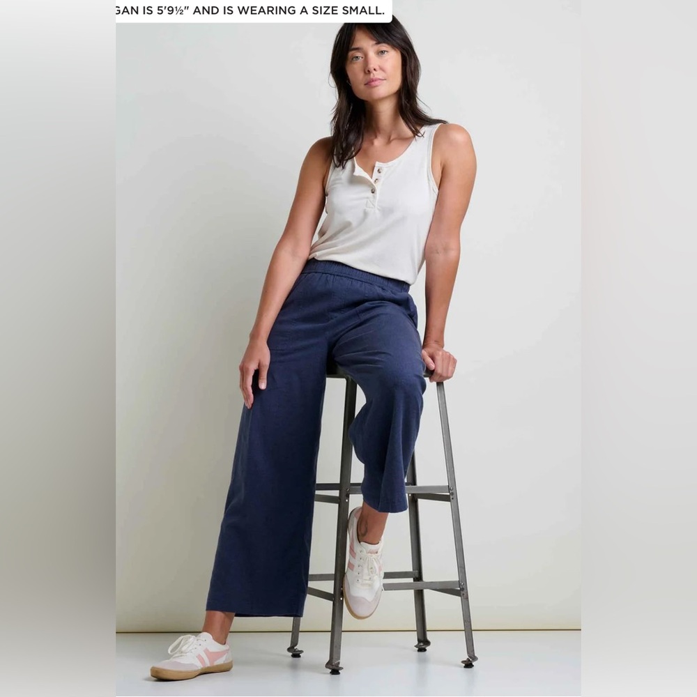Toad&Co Midnight Blue Wide Leg Pants